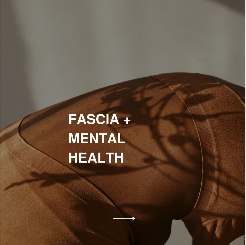 FASCIA + YOUR MENTAL HEALTH FASCIA + YOUR MENTAL HEALTH