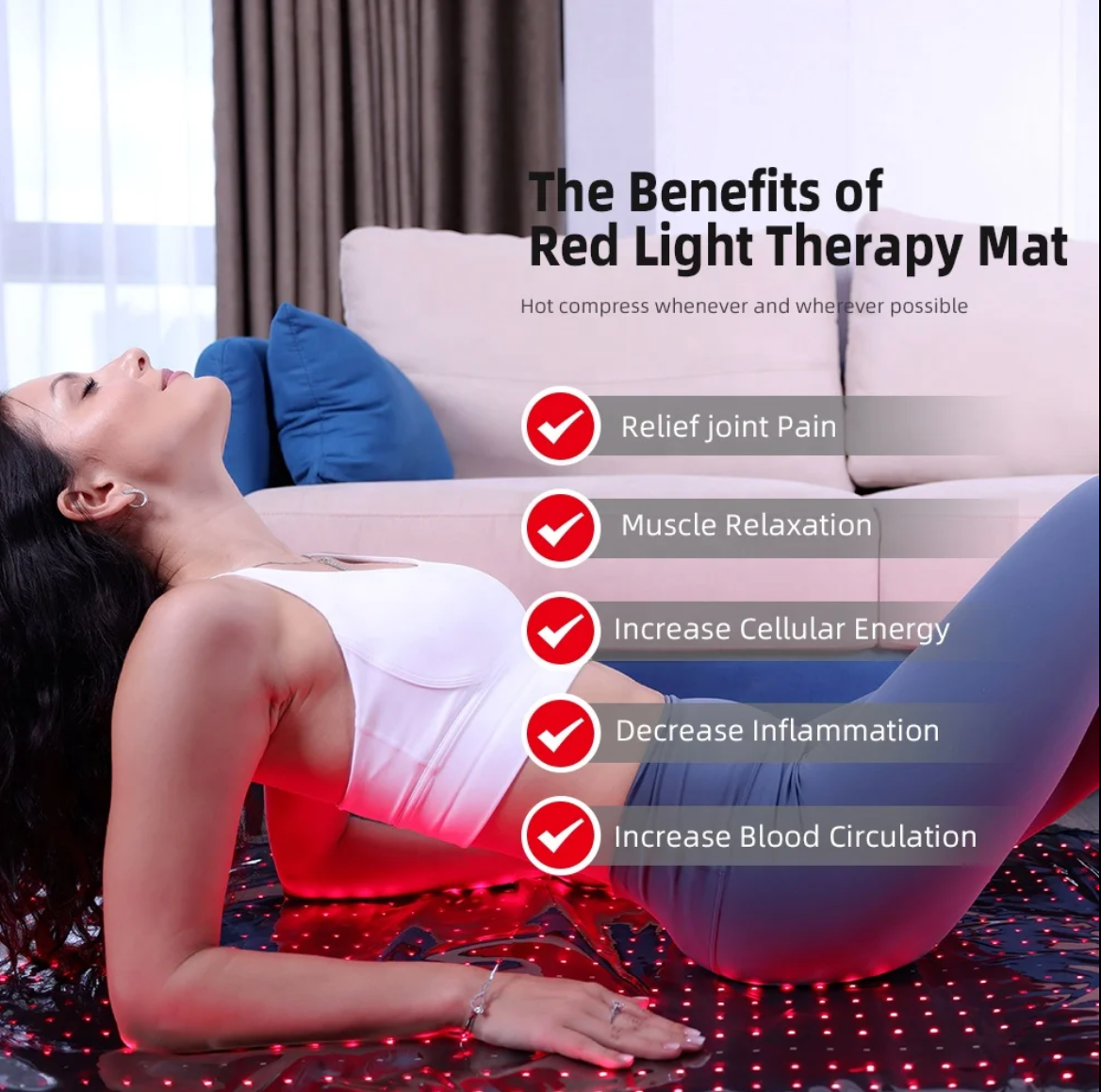 Red Light Full Body Mat
