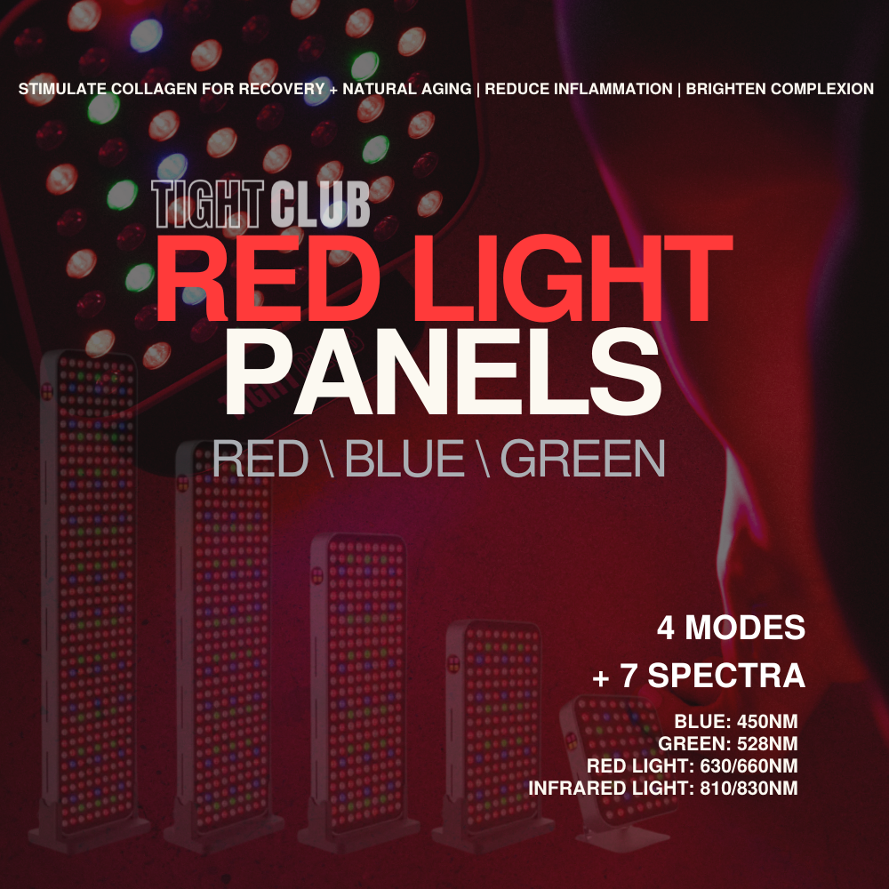 Tight Club RBG Light Therapy Panels